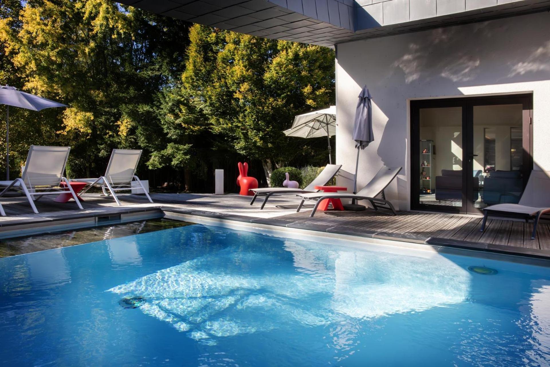 L'Aubiniere Hotel Restaurant & Spa Saint-Ouen-les-Vignes Exterior foto