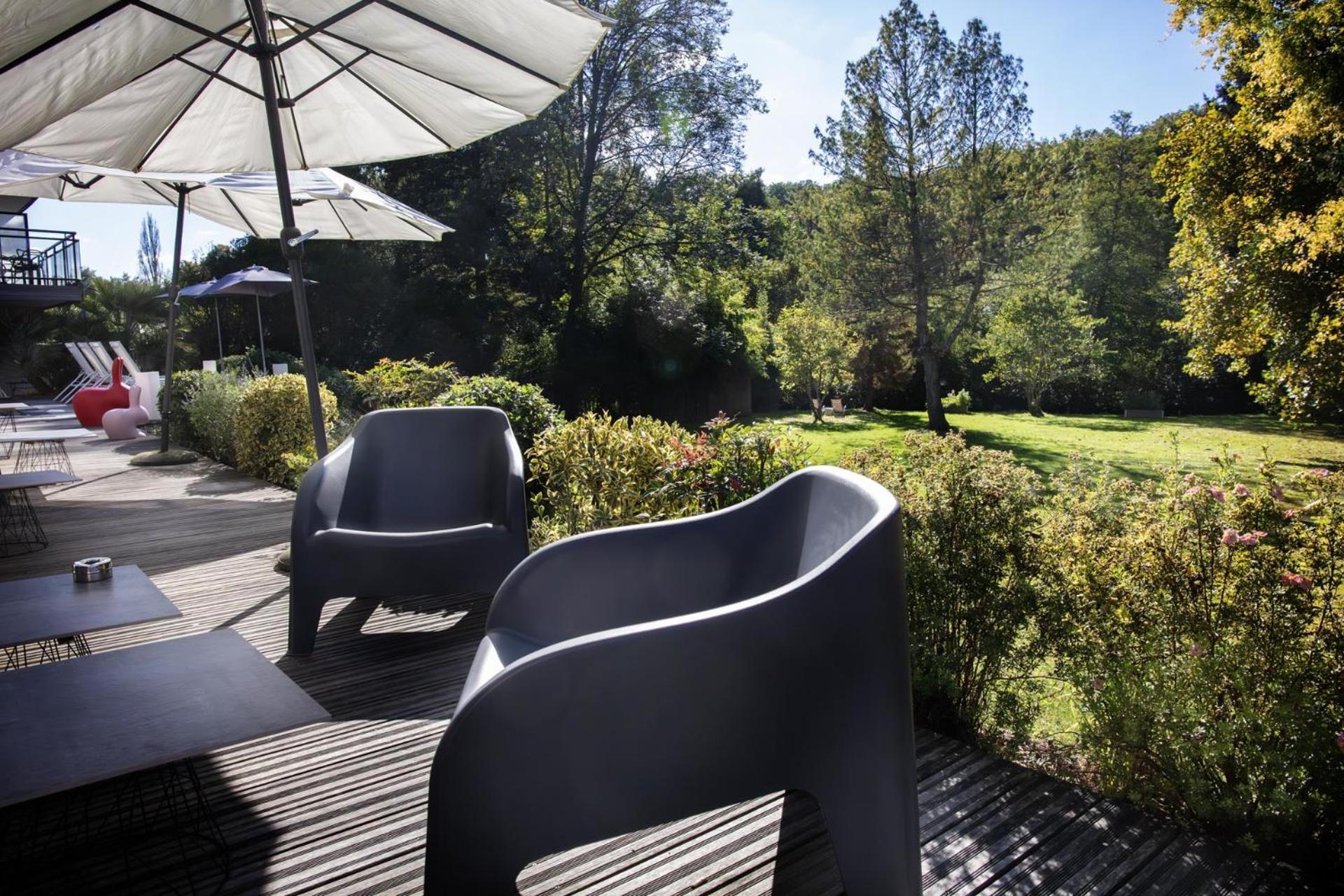 L'Aubiniere Hotel Restaurant & Spa Saint-Ouen-les-Vignes Exterior foto