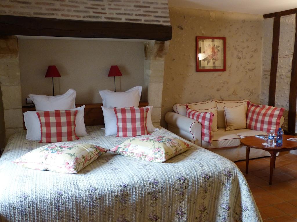 L'Aubiniere Hotel Restaurant & Spa Saint-Ouen-les-Vignes Zimmer foto